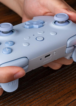 8BitDo Ultimate 2C Bluetooth Controller for Switch/Switch 2, Wireless Controller with 6-Axis Motion Control, Rumble Vibration, Refined D-Pad and Bumpers, and Hall Effect Joysticks (Blue)