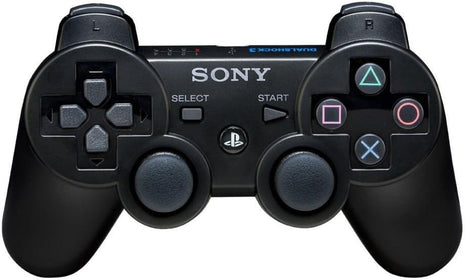 Playstation 3 Dualshock 3 Wireless Controller (Black) (Renewed)