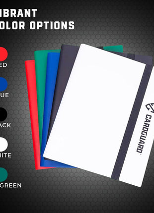 Trading Card Binder Pro-Folio – 9 Pocket Binder - Side-Loading Album, Durable & Acid-Free Storage for Pokémon, YuGiOh, MTG, TCG, Game & Sports Cards, Black