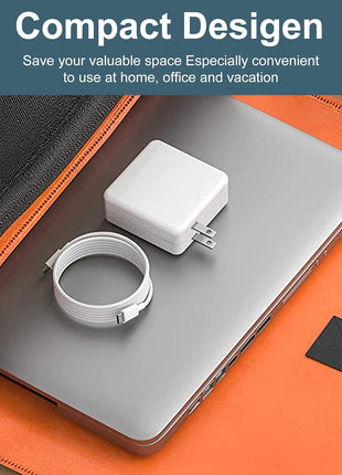 Mac Book Pro Charger - 118W USB C Charger Fast Charger Compatible with MacBook Pro/Air, M1 M2 M3 M4 M5, iPad Pro, Samsung Galaxy, and More USB-C Devices(6.6 ft Cable Included)