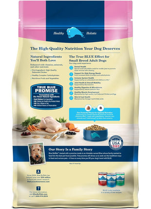 Blue Buffalo Life Protection Formula Natural Adult Small Breed Dry Dog Food, Chicken and Brown Rice 5-lb Trial Size Bag