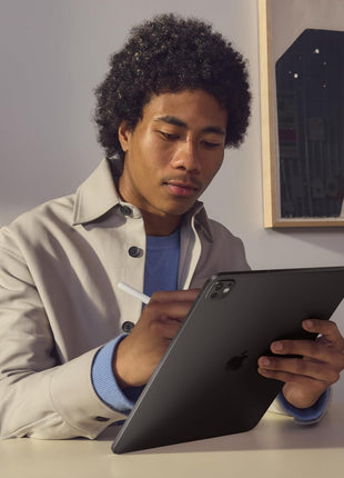 Apple iPad Pro 11-Inch (M4): Built for Apple Intelligence, Ultra Retina XDR Display, 256GB, 12MP Front/Back Camera, LiDAR Scanner, Wi-Fi 6E, Face ID, All-Day Battery Life — Space Black