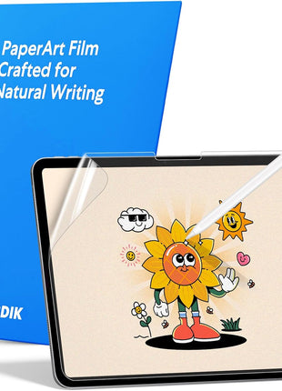 MOBDIK Paperfeel Screen Protector for iPad Air 13 & iPad Pro 13 | 2 Pack Matte Film Crafted for Natural Writing, Anti Glare, Touch Sensitivity