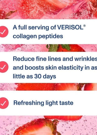 Vital Proteins Collagen Sparkling Water | Variety Pack (Strawberry Blossom, Blood Orange, Lemon Lime) | 12 fl oz | 12-count cans