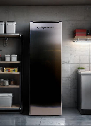 Frigidaire EFRF694, 6.5 cu ft, Upright Freezer, Platinum Series, Stainless steel