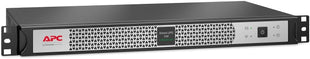 APC Smart-UPS, Lithium-ion UPS, Rackmount 1U, 120V, 4X NEMA 5-15R Outlets, Network Card, Short Depth SCL500RM1UCNC