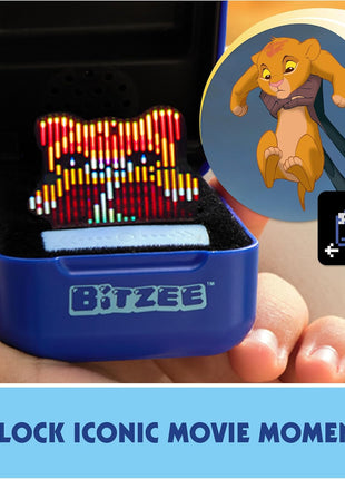 BITZEE Disney Interactive Toy & Digital Pet, Ages 5+ | Collect 30 Disney & Pixar Characters, Unlock Unique Magical Moments, Screen-Free Responsive Play, Birthday Gifts for Kids