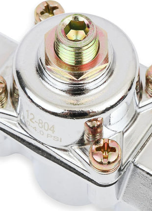 Holley 12-804 Chrome Carbureted Fuel Pressure Regulator