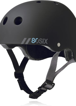80SIX Triple Certified Multisport Helmet - Ideal for Bike, Scooter, Skateboard, Roller Skate and Inline Skate