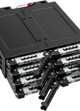 ICY DOCK ToughArmor MB998SP-B Drive Enclosure Internal, Matte Black