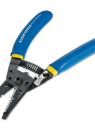 Klein Tools 11055EP Wire Cutter and Stripper, Made in USA, Stranded and Solid Wire Cutter, Cuts Copper