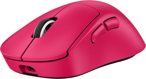 Logitech G PRO X Superlight 2 DEX Wireless Gaming Mouse, 60g pro-Grade Right-Handed Mouse with 5 programmable Buttons, USB-C Charging, 44k DPI Sensor, up to 8 kHz Polling for PC/Mac - Magenta
