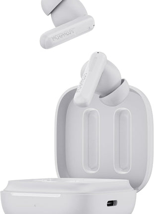 Morpheus 360 Nemesis ANC Wireless Noise Cancelling Headphones TW2750W, in Ear Blueooth Earphones, Pure White