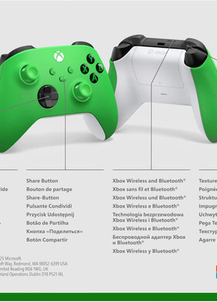 Xbox Wireless Controller - Velocity Green