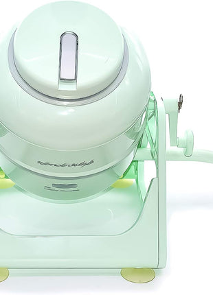 WonderWash Portable Washing Machine for Apartment & Tiny Spaces - Manual Hand Clothes Washer with Retro Design - Clean Laundry Anywhere with Our Countertop, Non-Electric, Small Washer - Mint Green