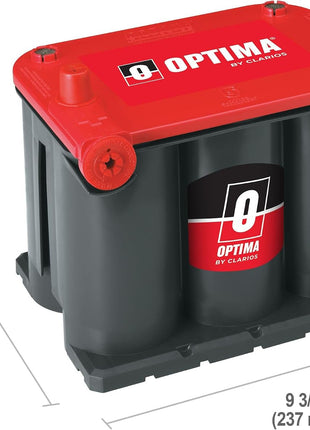 OPTIMA?Batteries High Performance 75/25 REDTOP?Sealed AGM Battery