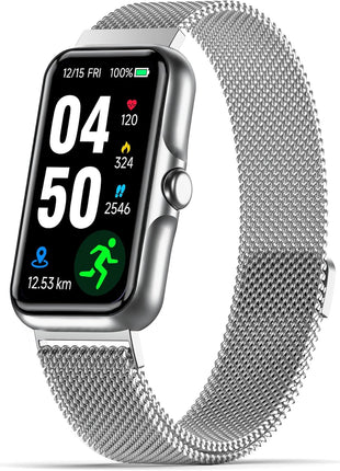 Fitness Tracker with 24/7 Continuous Heart Rate, Blood Oxygen Monitor, Smart Watch with Sleep Monitor, IP68 Waterproof Activity Tracker Step Counter for Women Men