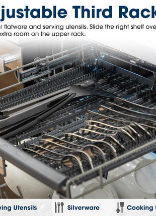 Sharp SDW6757ES 24 in. Top Control Handle 45 dBA Dishwasher