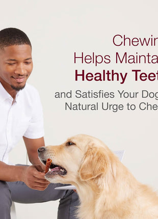 SmartBones Mini Bones With Real Peanut Butter 56 Count, Rawhide-Free Chews For Dogs