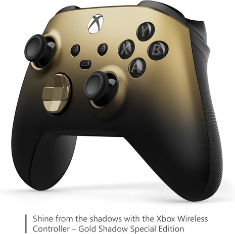 Xbox Wireless Controller Gold Shadow Special Edition for Xbox Series X|S, Xbox One, and Windows Devices