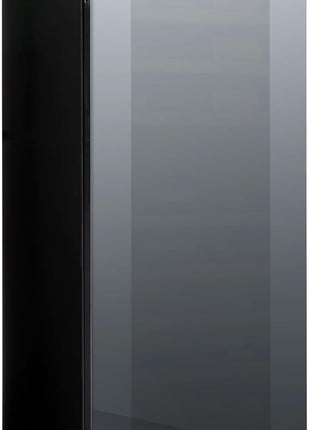 NewAir Shadow Series Wine Cooler Refrigerator 56 Bottles Dual Temperature Zones, Freestanding Mirrored Wine and Beverage Fridge with Double-Layer Tempered Glass Door & Compressor Cooling for Wine