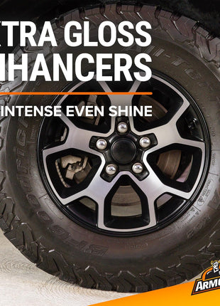 Armor All Tire Shine, One-Step Tire Shine Spray for Precise, Even Shine and Minimal Overspray - 2 Count