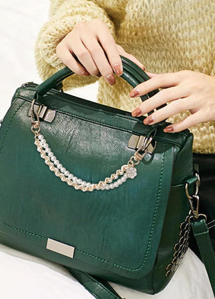 2Pcs Pearl Purse Chain