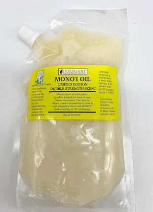 Mono'i de Tahiti'- Double Tiare' Scent-100% Natural-LIMITED EDITION-8 ounce
