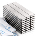 LOVIMAG Strong Neodymium Disc Magnets, Rare Earth Magnet with Double-Sided Adhesive for Fridge, DIY, Building, Scientific, Craft, and Office Magnets - 1.26 inch x 1/8 inch, Pack of 12