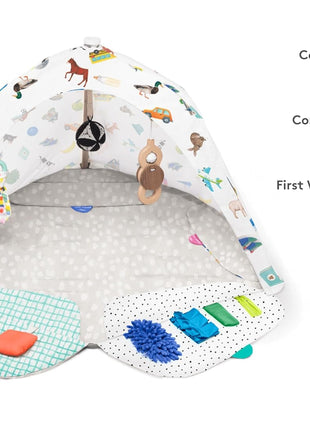 LOVEVERY, Play Space Cover (First Words), Limited Edition for Play Gym, Cozy Hideaway and Toddler Fort