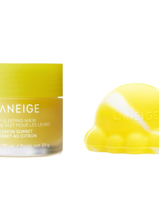 LANEIGE リップスリーピングマスク&トッパー 保湿韓国リップトリートメントマスク おそろいのトッパー付き アプリケーターへらをホールド|シアバター ビタミンC & ムルムル 抗酸化物質|韓国スキンケア