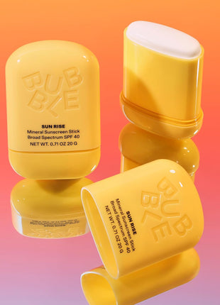Bubble Skincare Sun Rise Mineral Face Sunscreen Stick SPF 40, 0.7 Oz