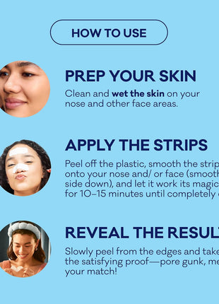 Biore Blackhead Remover Pore Strips, Deep Cleansing, Nose & Face, 24 ct | Value Pack, Nose, Chin & Forehead Use, Unclogs Pores Instantly, Oil-Free, Non-Comedogenic, Oily Skin, Skincare