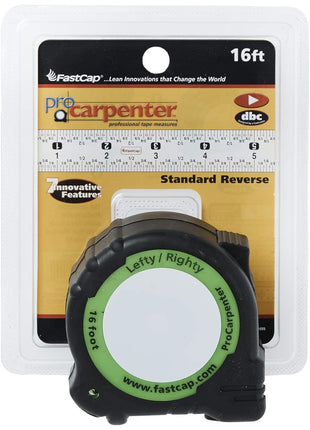 FastCap PSSR-16 16 Foot Pro Carpenter Standard Reverse Measuring Tape