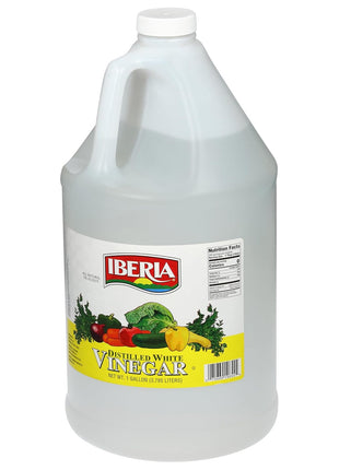Iberia All Natural Distilled White Vinegar, 1 Gallon - 5% Acidity