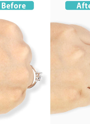 Invisible Ring Size Adjuster for Loose Rings Ring Adjuster Sizer Fit Any Rings Ring Guard Spacer (Clip-ON, 8 PCS)