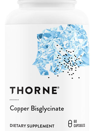 THORNE - Trace Minerals Bundle - Zinc Picolinate and Copper Bisglycinate - Essentials for Wellness - 60 Servings
