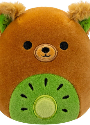 Squishmallows Original 5-Inch Mitchard Kiwi Bear - Official Jazwares Plush
