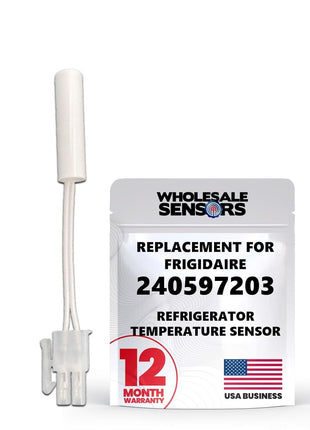 Replacement for Frigidaire 240597203 Refrigerator Temperature Sensor 12 Month Warranty & USA Support