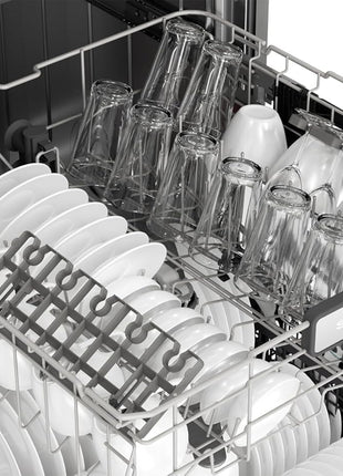 Sharp SDW6757ES 24 in. Top Control Handle 45 dBA Dishwasher