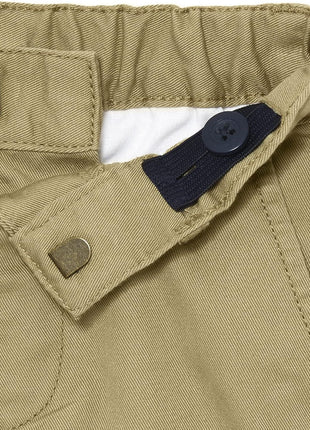 The Children's Place baby boys and Toddler Stretch Skinny Chino Pants Jeans, Flax Single, 4T US