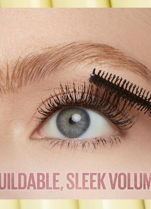 Maybelline The Colossal Bubble Washable Mascara, Buildable Mascara Volume and Length Formula for Bold, Separated Lashes, Blackest Black, 1 Count