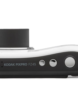 KODAK PIXPRO Friendly Zoom FZ45-WH 16MP Digital Camera with 4X Optical Zoom 27mm Wide Angle and 2.7 inch LCD Screen (White)