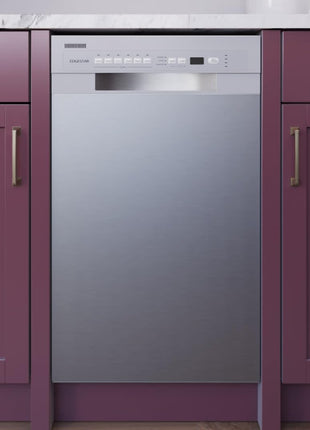 EdgeStar BIDW1802SS 18 Inch Wide 8 Place Setting Built-In Dishwasher