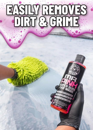 Chemical Guys Mr. Pink Car Wash Soap - 128 oz Super Suds Foaming Car Wash Soap for Cannon, Blaster, or Bucket Washing - pH Balanced, Safe on Wax, Sealant, Ceramic, and Clear Coat Finishes