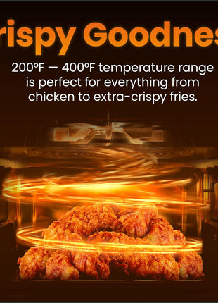 CHEFMAN 2 Qt Mini Air Fryer – Digital Space-Saving Compact Air Fryer with Nonstick and Dishwasher Safe Basket, Quick & Easy Meals in Minutes, Features Digital Timer and Shake Reminder – Black