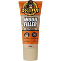 Gorilla All Purpose Wood Filler, Natural Color, 6 Ounce Tube (Pack of 1) - Water Resistant for Indoor or Outdoor Projects and Repairs