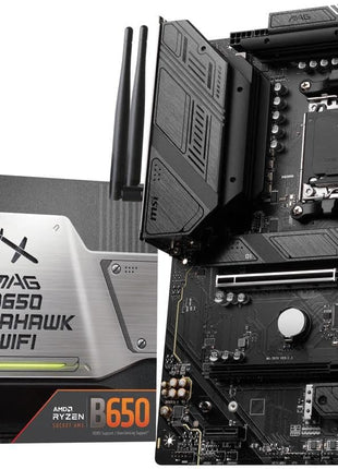 MSI B650M Project Zero Gaming Motherboard (AMD Ryzen 9000/8000/7000 Series Processors, AM5, DDR5, PCIe 4.0, M.2 Slots, SATA 6Gb/s, USB 3.2 Gen 2, HDMI/DP, Wi-Fi 6E, Bluetooth 5.3, 2.5Gbps LAN, mATX)