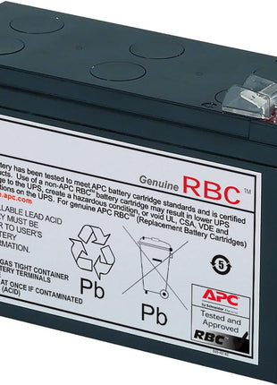 APC UPS Replacement Battery RBC17 Back-UPS Models BE650G1, BE750G, BR700G, BE850M2, BE850G2, BX850M, BE650G, BN600, BN700MC, BN900M, BVK950M2, BVN950M2 and Select Others