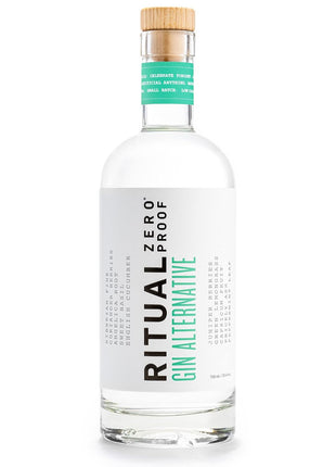 RITUAL ZERO PROOF Gin Alternative | Award-Winning Non-Alcoholic Spirit | 25.4 Fl Oz (750ml) | Zero Calories | Sustainably Made in USA | Make Delicious Alcohol Free Cocktails